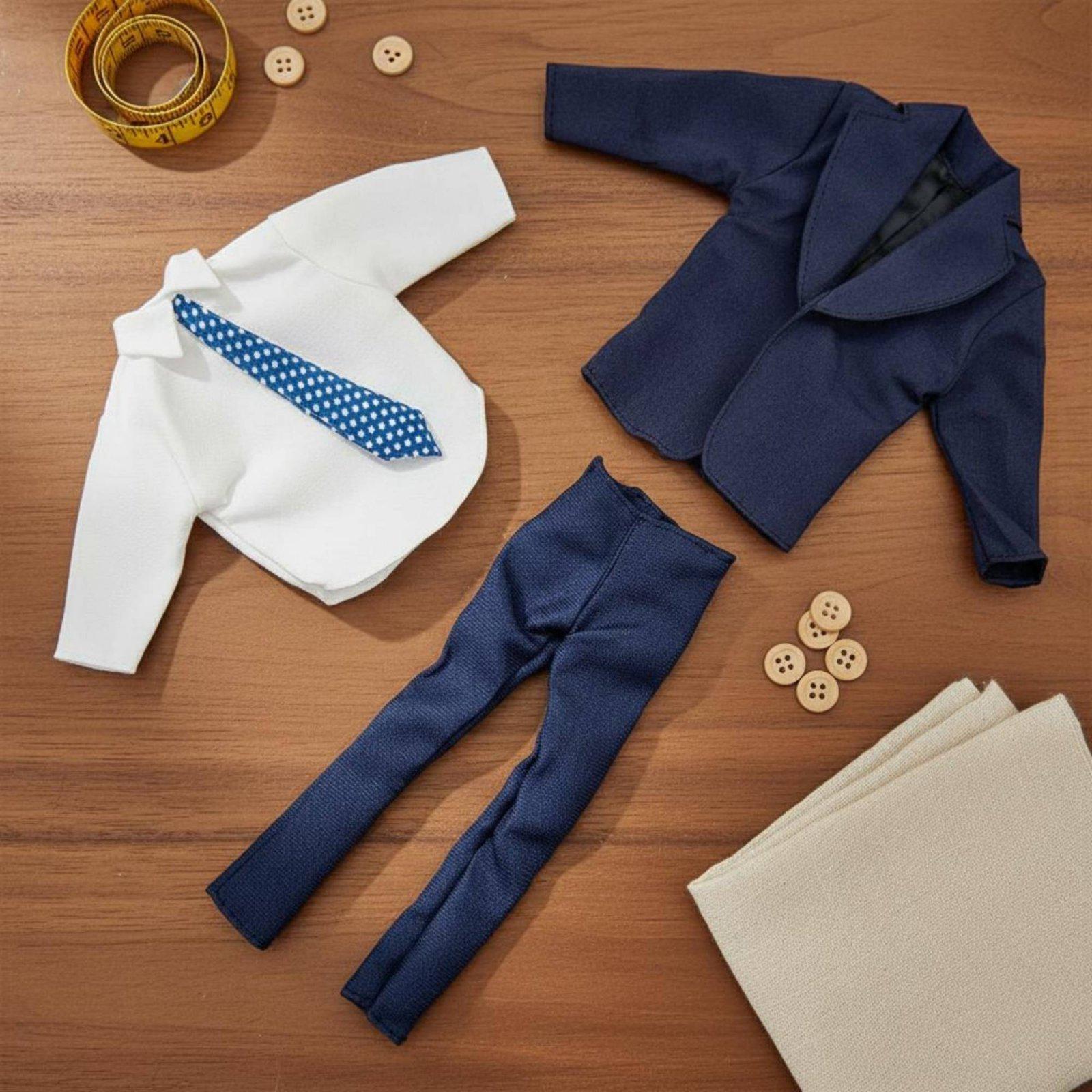 Men'S Accessories Wardrobe - بدلة دمية رجالية أنيقة، ملابس راقية