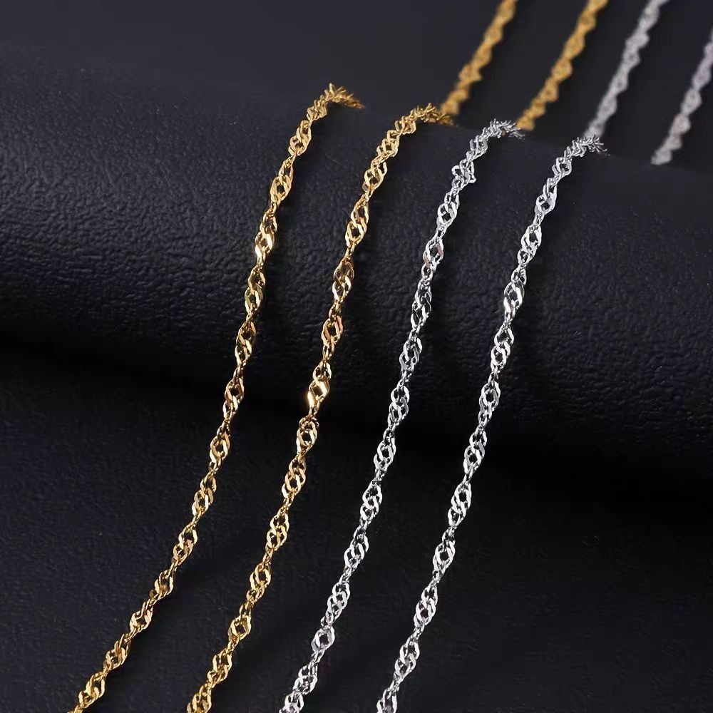 سلسلة عنق من الفولاذ المقاوم ل - مراجعة Men Accessories Singapore وسعره