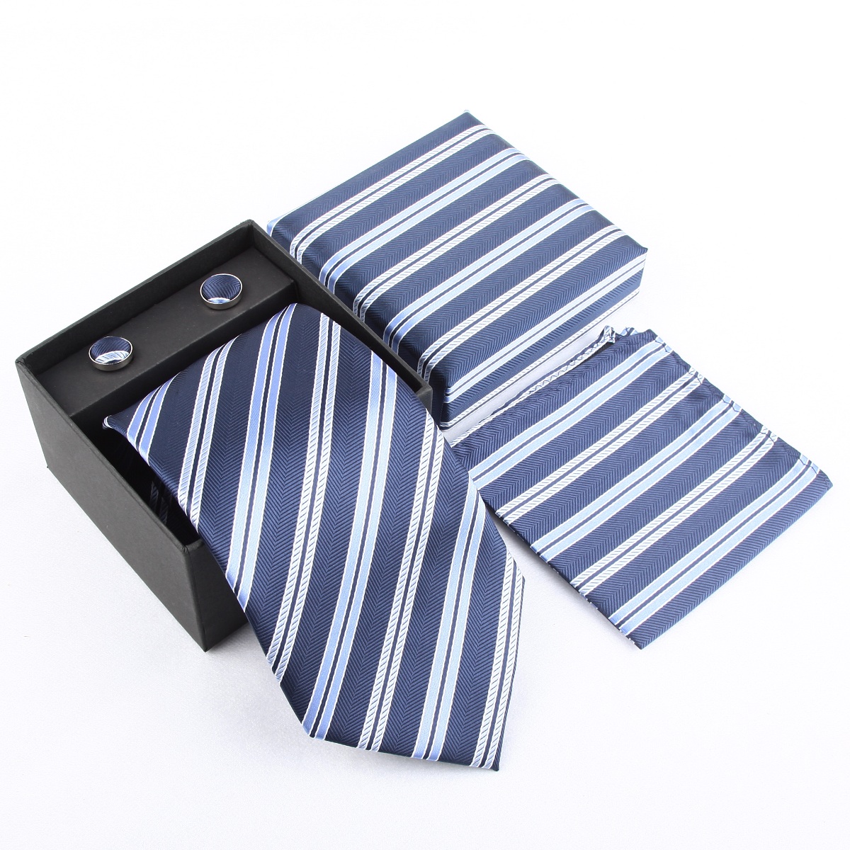 طقم ربطة عنق رجالية كاجوال مع  - مراجعة Neck Tie Set Box وسعره
