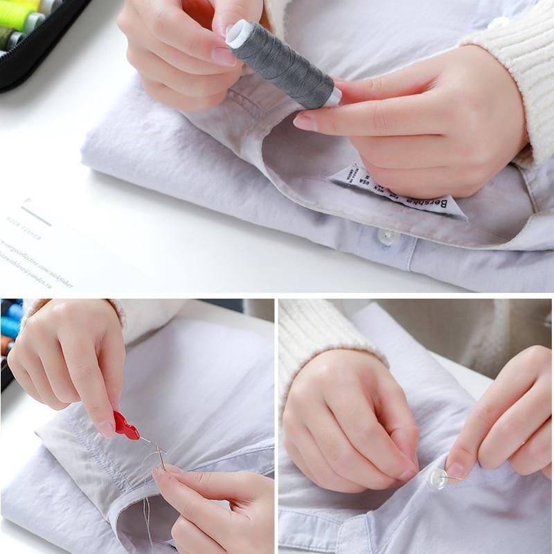 مجموعة خياطة محمولة للسفر والم - مراجعة Men Accessories Kit Bag وسعره