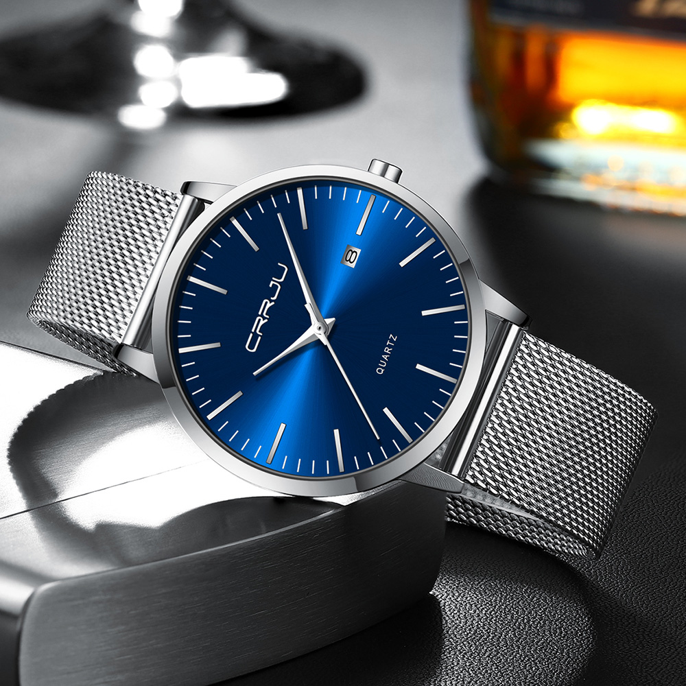 CRRJU-الرجال مقاوم للماء رقيقة - مراجعة Men'S Accessories Luxury Brands وسعره