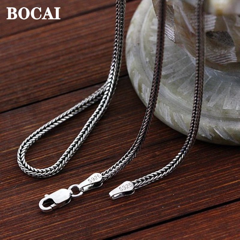 BOCAI ريال S925 الفضة والمجوهر - مراجعة Men Accessories Singapore وسعره