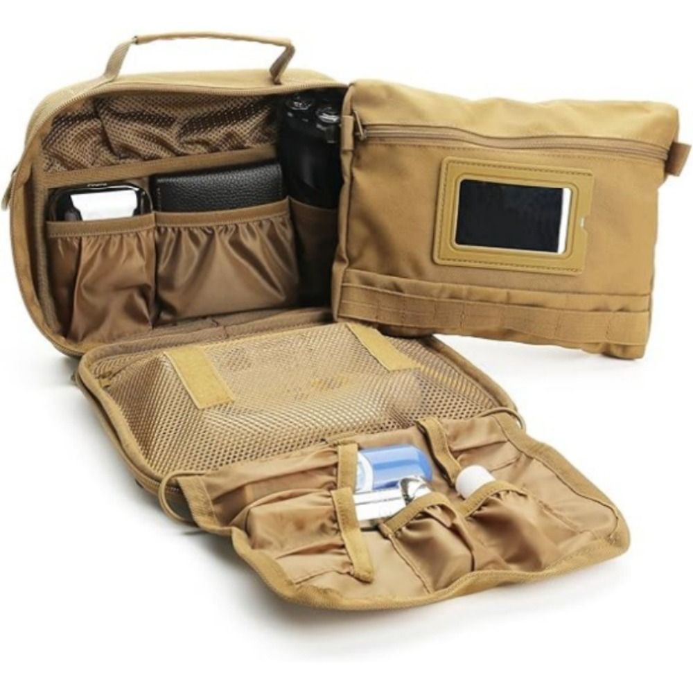 حقيبة مستلزمات الحمام المعلقة  - مراجعة Men Accessories Kit Bag وسعره