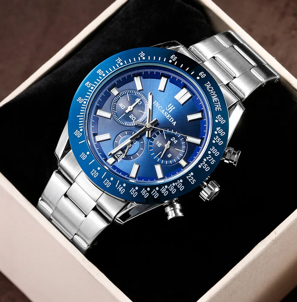 INCASEDA ساعات رجالية ماركة فا - مراجعة Men'S Accessories Luxury Brands وسعره