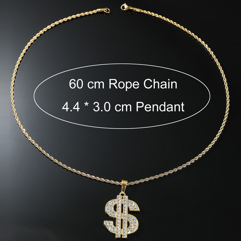 علامة الدولار قلادة قلادة للرج - مراجعة Men Accessories Singapore وسعره