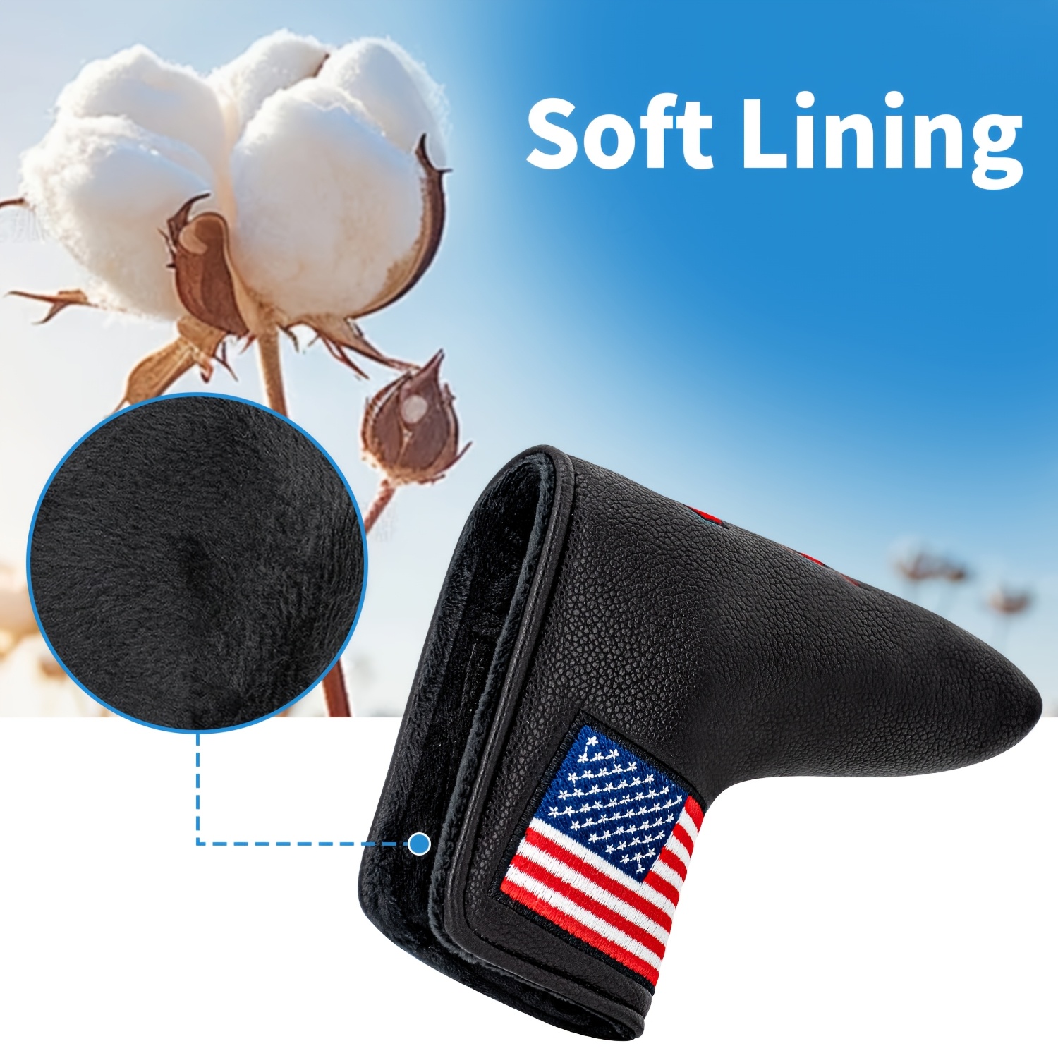 غطاء مضرب الجولف على الطراز ال - مراجعة Men'S Accessories Golf وسعره