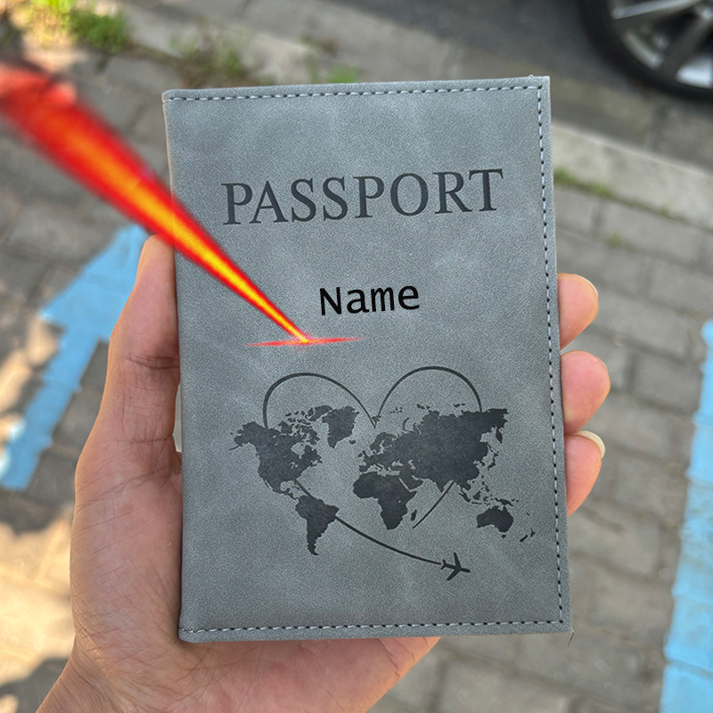 اسم شخصي حامل جواز السفر محفظة - مراجعة Men Accessories Name وسعره