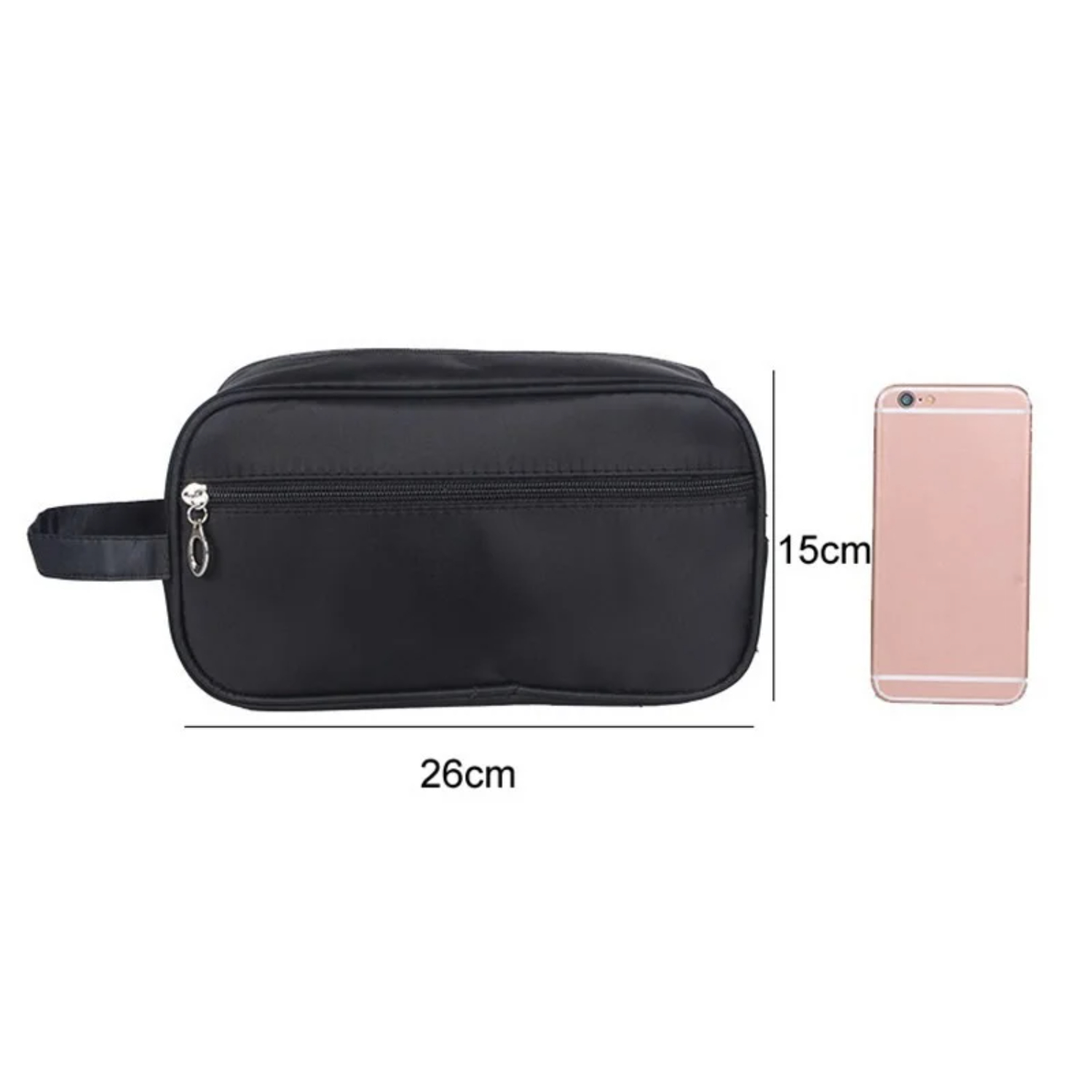 حقيبة مستحضرات التجميل بسحاب ل - مراجعة Men Accessories Kit Bag وسعره