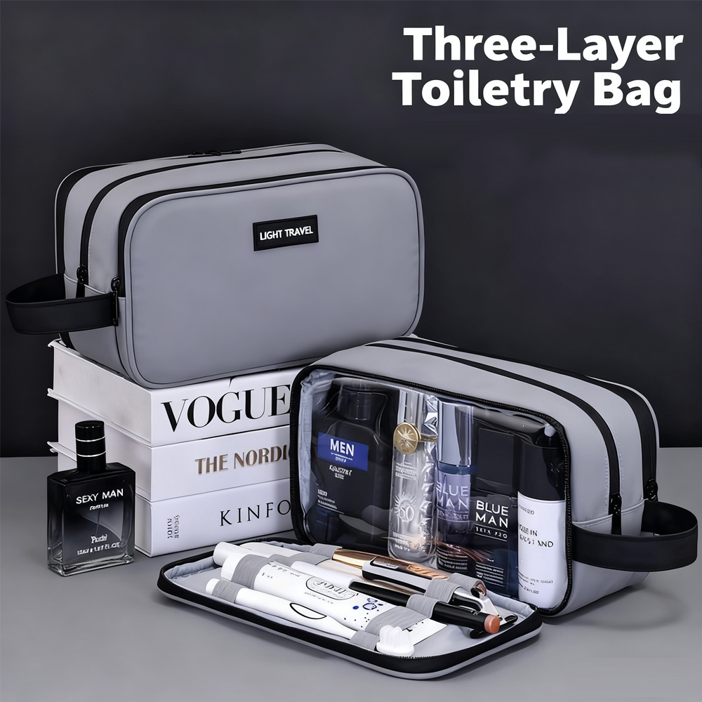 حقيبة مستلزمات الحمام للرجال،  - مراجعة Men Accessories Kit Bag وسعره